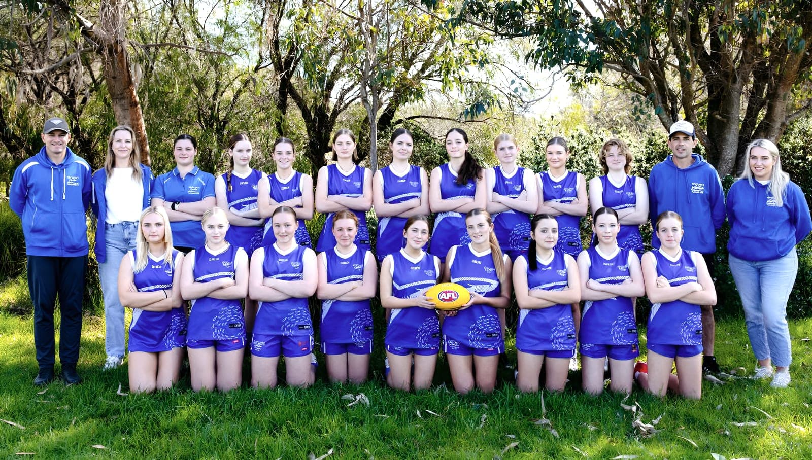 Junior Girls team photo