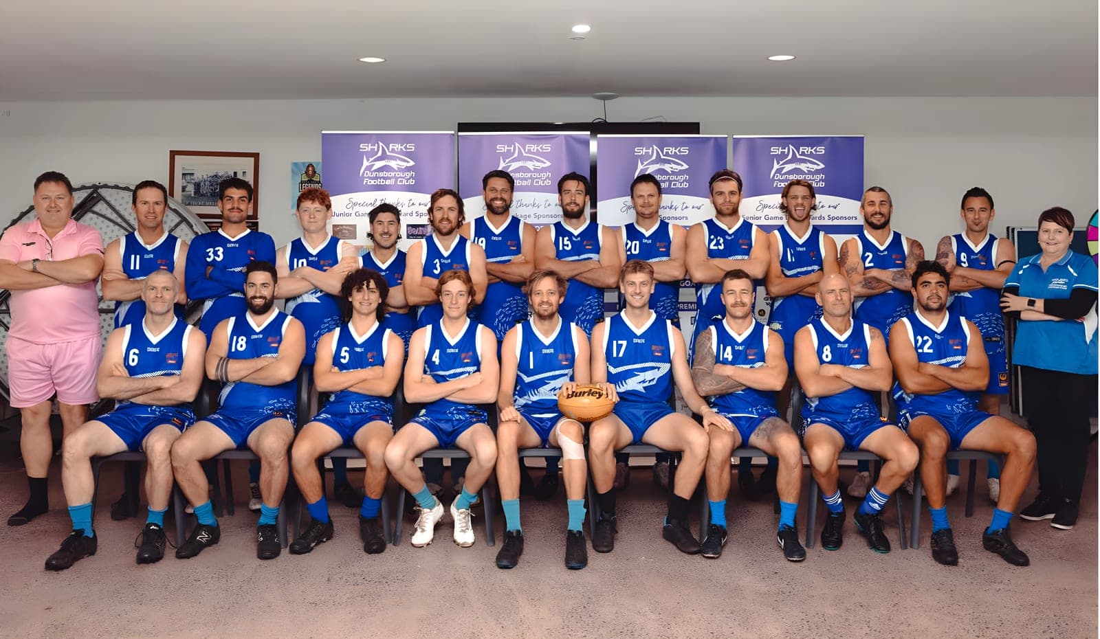 Reserves team photo
